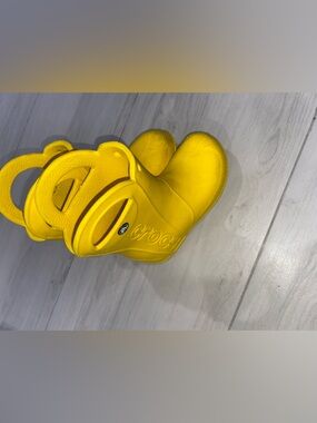 CROCS Kids' Yellow Rain & Snow Boots